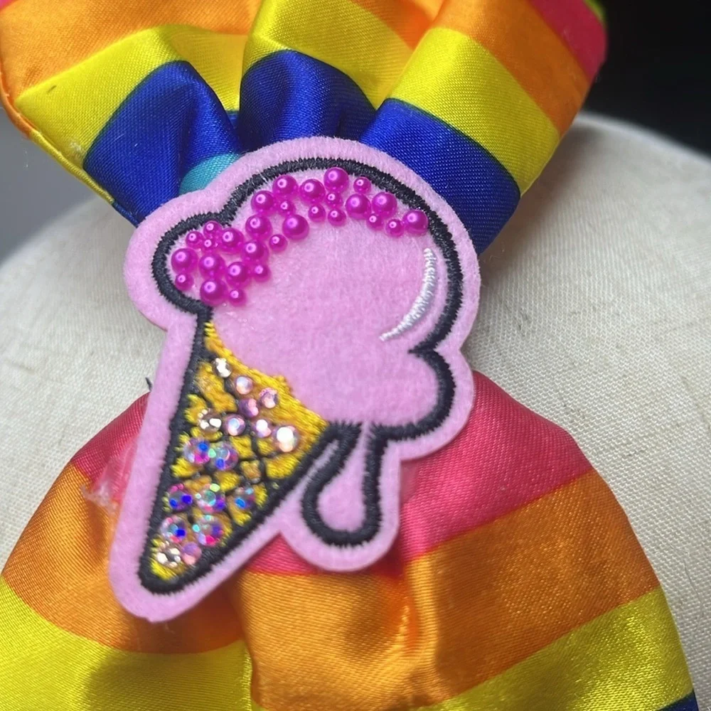 GIRLS COLORFUL BLINGY ICE CREAM 🍦 HEADBAND